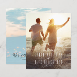 Lámina Boda de fotos con guión elegante de presupuesto Gu