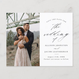 Lámina Boda de fotos con guión elegante de presupuesto Gu