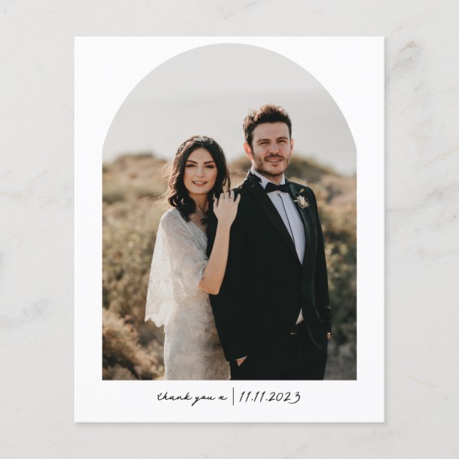 Lámina Boda de fotos del presupuesto de la Moda simple (Anverso)