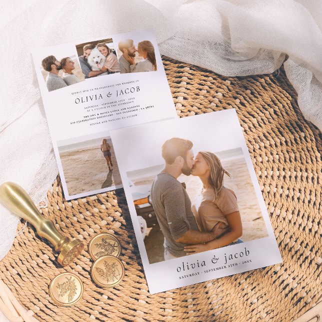 Lámina Boda de fotos elegante y Minimalista (Subido por el creador)