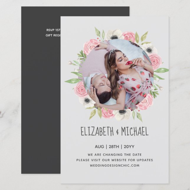 LÁMINA BODA DE FOTOS PRESUPUESTARIAS CAMBIAR LAS FECHAS (Anverso / Reverso)