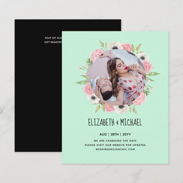 LÁMINA BODA DE FOTOS PRESUPUESTARIAS CAMBIAR LAS FECHAS (Anverso / Reverso)