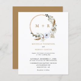 Lámina Boda de Grado Boho AU CA Reino Unido