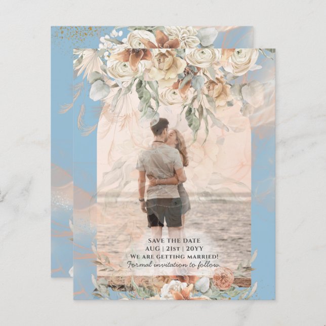 Lámina BODA de Grasa Dusty Blue Pampas (Anverso / Reverso)