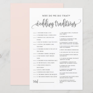 Lámina Boda de guiones negros Tradiciones juego de ducha