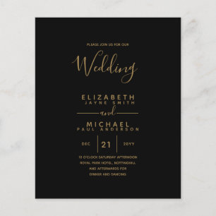 Lámina Boda de inglés de la BODA en español bilingüe