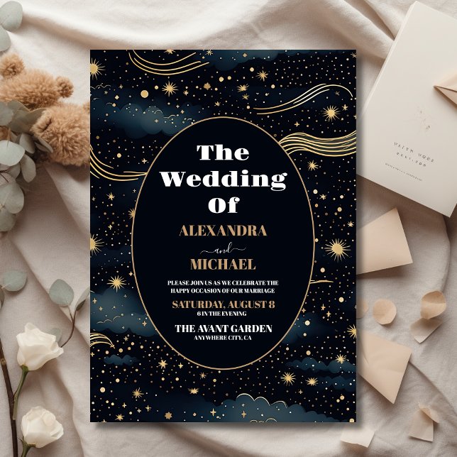 Lámina Boda de la Luna de las Estrellas Azules Celestes d (Subido por el creador)