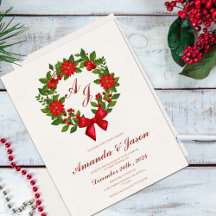 Boda de las Berries y Navidades de Poinsettia