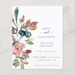 Lámina Boda De Las Flores Rosadas Del Presupuesto Salven 