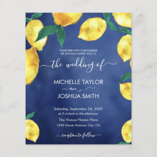 Lámina Boda de Lemon Capri Italia con presupuesto moderno