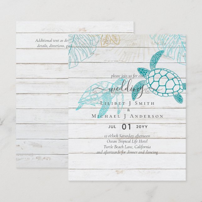 Lámina BODA de líneas modernas de arte (Anverso / Reverso)
