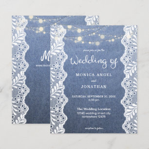 Lámina Boda de luz de cadena Jean Lace de presupuesto