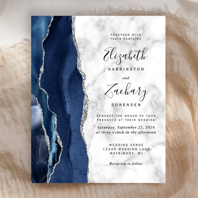 Lámina Boda de mármol de la plata azul de la marina de pr (Subido por el creador)