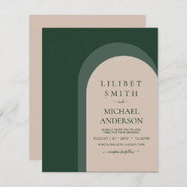 Lámina BODA de negrita verde de esmeralda