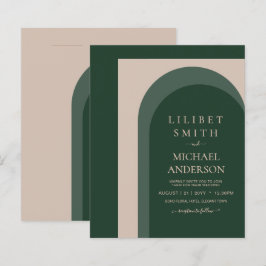 Lámina BODA de negrita verde de esmeralda