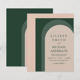 Lámina BODA de negrita verde de esmeralda