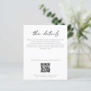 Lámina Boda de presupuesto Detalles del gabinete de scrip