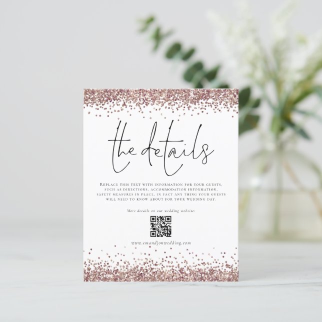 Lámina Boda de presupuesto Detalles del gabinete de scrip (Anverso de pie)