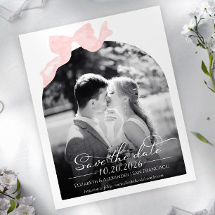 Lámina Boda de presupuesto Guardar la foto de la invitaci