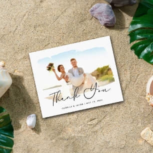 Lámina Boda de presupuesto moderno. Gracias