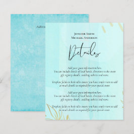 Lámina Boda de resumen moderno japonés escandinavo