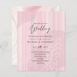 Lámina Boda de resumen moderno japonés escandinavo