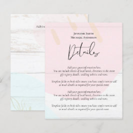 Lámina Boda de resumen moderno japonés escandinavo