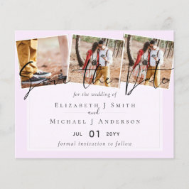 Lámina Boda de tendencias Color Pink BUDGET Guardar las f