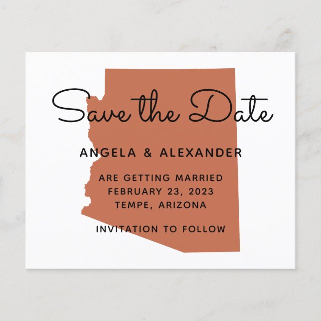 Lámina Boda De Terracota Arizona De Presupuesto Salven La (Anverso)