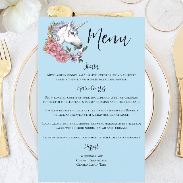 Lámina Boda de unicornio blanco (Subido por el creador)