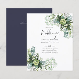Lámina BODA del follaje de eucalipto verde