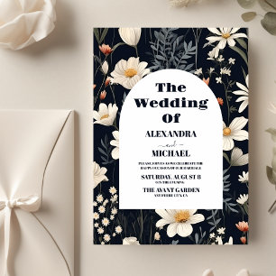 Lámina Boda Elegante De Boho Wildflower