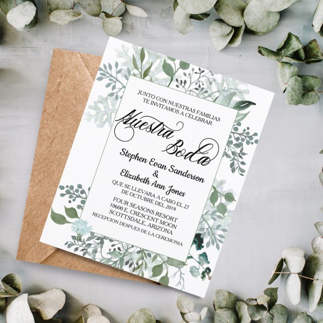 Lámina Boda español de presupuesto de vegetación Nuestra  (Subido por el creador)