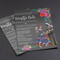 Boda española Nuestra Boda Día de los Muertos