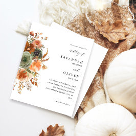 Lámina Boda Floral de Cotta de Tierra Verde y Terre