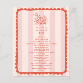 Lámina Boda Floral de la banda rosa bruta