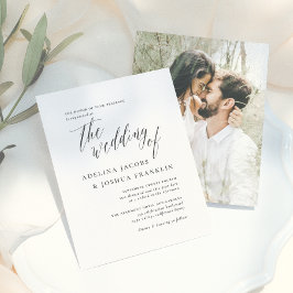 Lámina Boda Foto Compromiso Presupuesto Escritura Blanco 