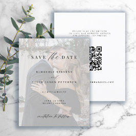 Lámina Boda fotográfica QR CODE moderna y económica ahorr