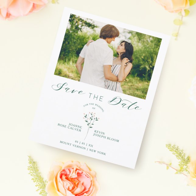 Lámina Boda fotográfico botánico barato elegante de flore (Subido por el creador)