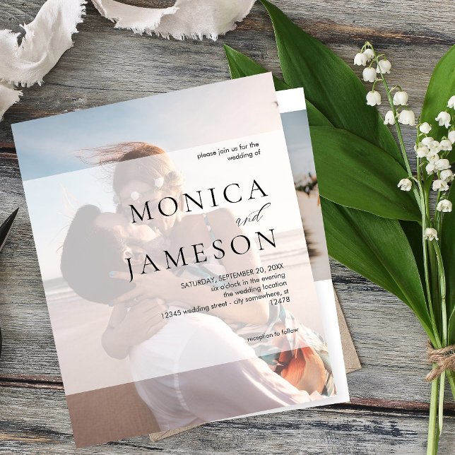 Lámina Boda fotográfico Budget Modern Duo 2 (Subido por el creador)