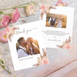 Lámina Boda fotográfico de pampas presupuestales gracias