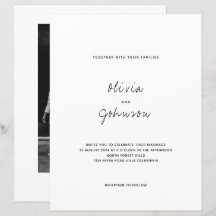 BODA fotográfico Minimalista de PRESUPUESTO