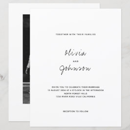 Lámina BODA fotográfico Minimalista de PRESUPUESTO