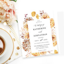 Boda Golden Floral amarillo presupuesto