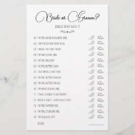 Lámina Boda Juego de zapatos Novia o Groom Negro y Blanco