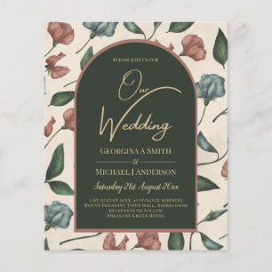 Lámina Boda LeahG Emerald Green Terracotta Gold FALL