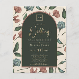 Lámina Boda LeahG Emerald Green Terracotta Gold FALL