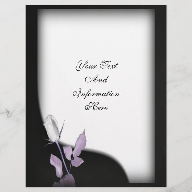 Lámina Boda Letterhead (Anverso)