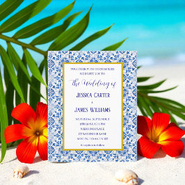 Lámina Boda mediterráneo de mosaicos rusos portugueses
