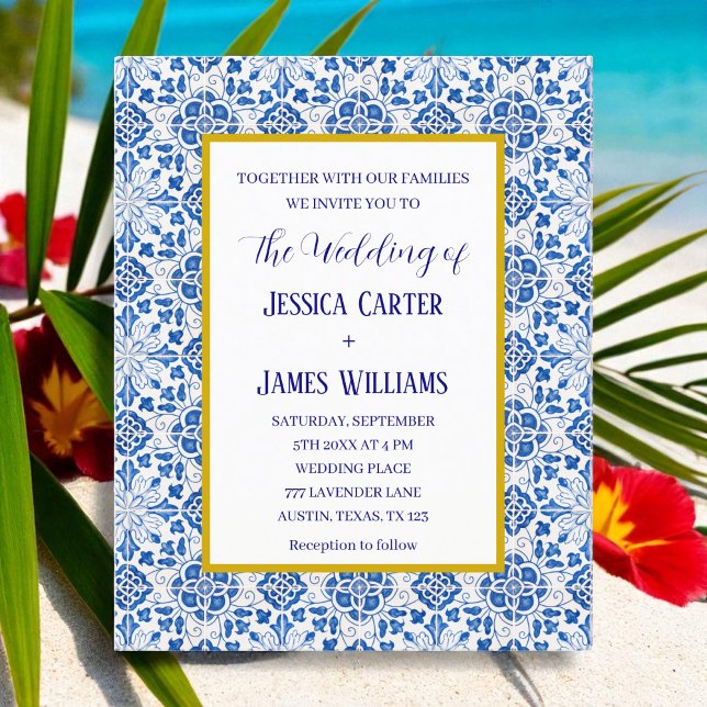 Lámina Boda mediterráneo de mosaicos rusos portugueses (Subido por el creador)